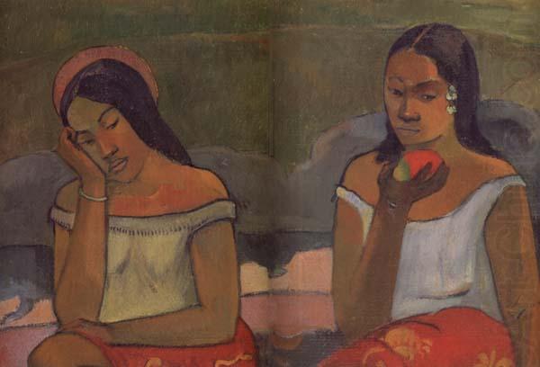 Detail of The Miraculous Source, Paul Gauguin